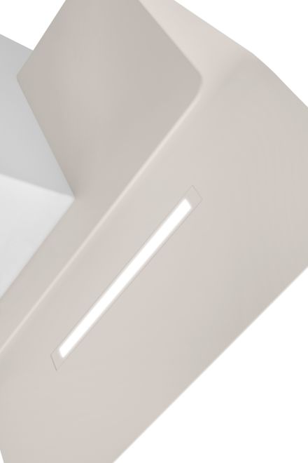 Hota decorative C-Shelf White-Kashmir - Alb Mat/Cașmir - fotografie de produs 12