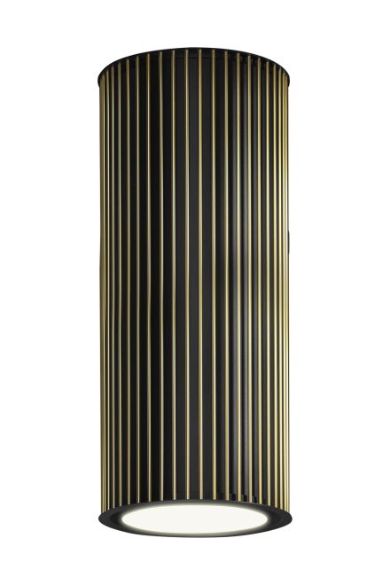 Hota insula Voliera N1 Black-Gold Gesture Control - Negru Mat - fotografie de produs 4
