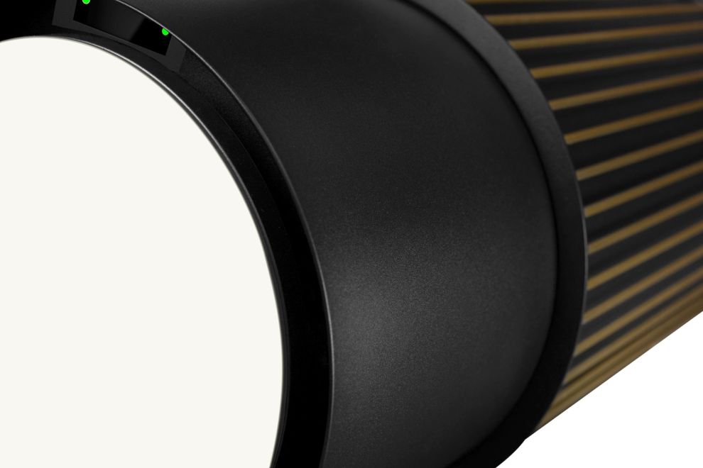 Hota insula Voliera N3 Black-Gold Gesture Control - Negru Mat - fotografie de produs 5