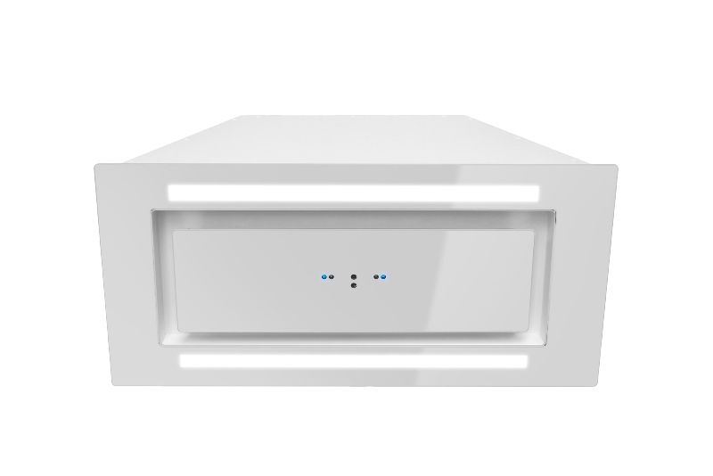 Hota Incorporabile Lando Glass 2Strips Gesture Control White - Alb - fotografie de produs