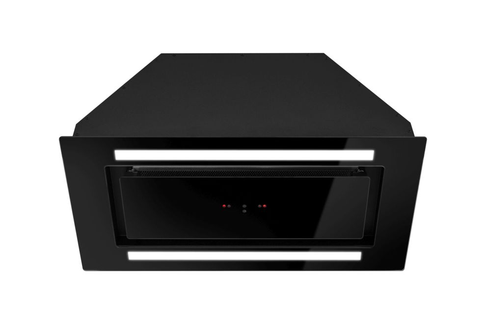 Hota Incorporabile Lando Glass 2Strips Gesture Control Black - Negru - fotografie de produs 5