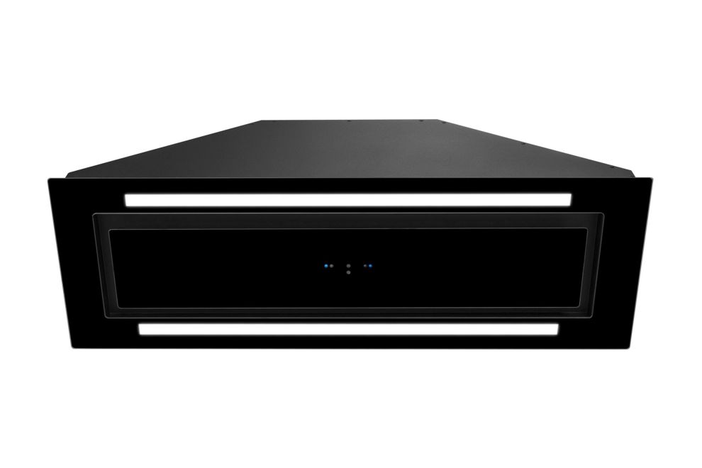 Hota Incorporabile Lando Glass 2Strips Gesture Control Black - Negru - fotografie de produs 12