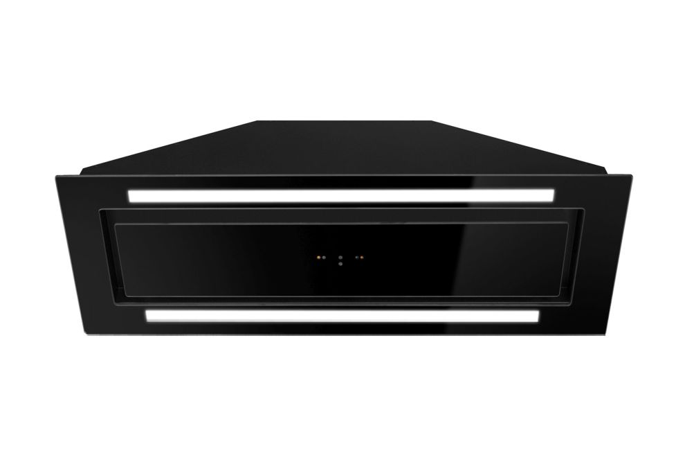 Hota Incorporabile Lando Glass 2Strips Gesture Control Black - Negru - fotografie de produs 14