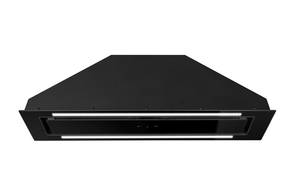 Hota Incorporabile Lando Glass 2Strips Gesture Control Black - Negru - fotografie de produs 15