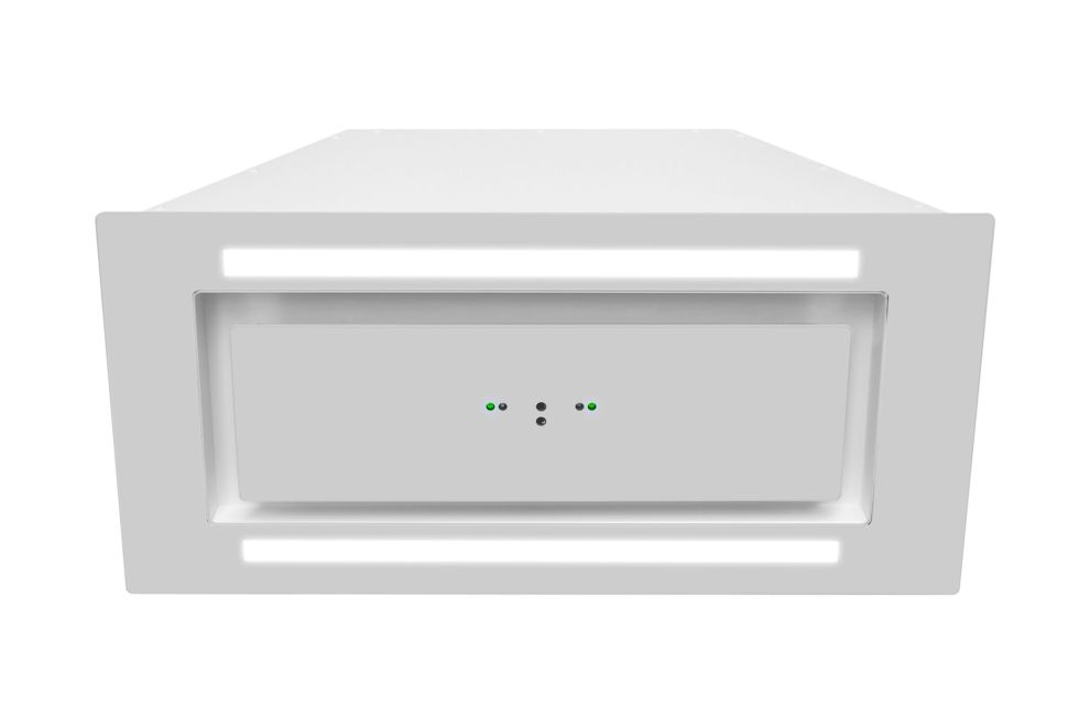 Hota Incorporabile Lando Glass 2Strips Gesture Control White - Alb - fotografie de produs 4