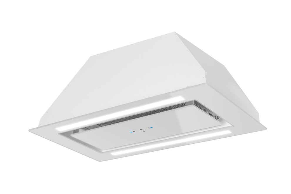 Hota Incorporabile Lando Glass 2Strips Gesture Control White - Alb - fotografie de produs 7