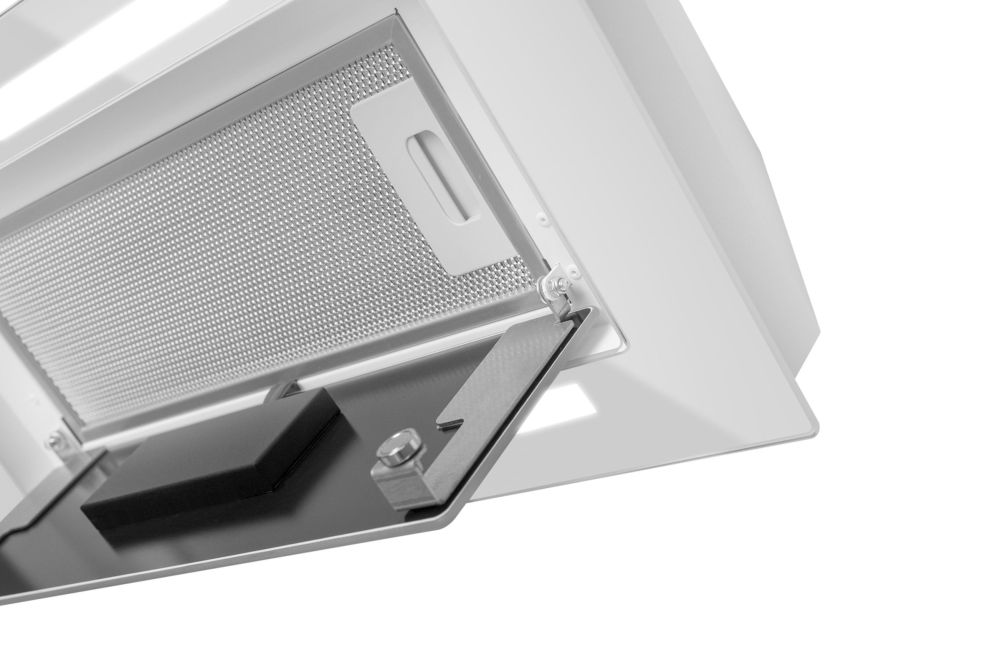 Hota Incorporabile Lando Glass 2Strips Gesture Control White - Alb - fotografie de produs 11