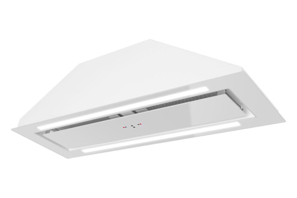 Hota Incorporabile Lando Glass 2Strips Gesture Control White - Alb - fotografie de produs 17