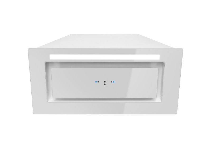Hota Incorporabile Lando Glass Gesture Control White - Alb - fotografie de produs