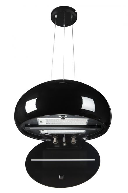 Hota insula Ceramic Black - Negru lucios - fotografie de produs 11