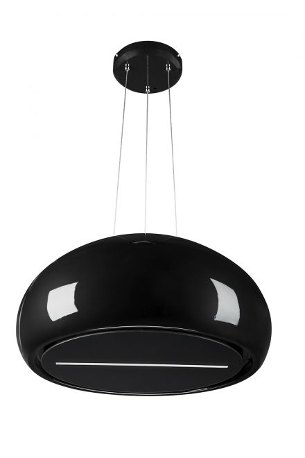 Hota insula Ceramic Black - Negru lucios - fotografie de produs 4