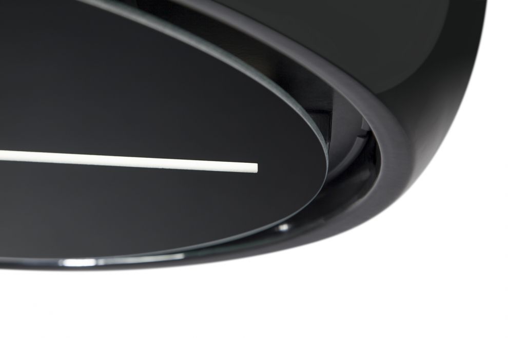 Hota insula Ceramic Black - Negru lucios - fotografie de produs 9