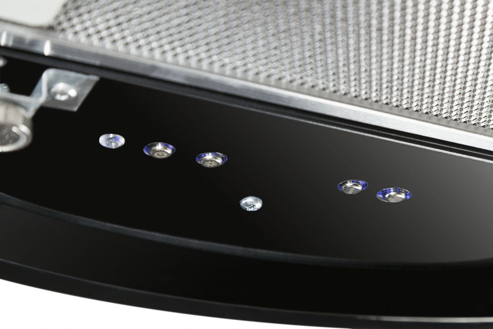 Hota insula Ceramic Black - Negru lucios - fotografie de produs 12