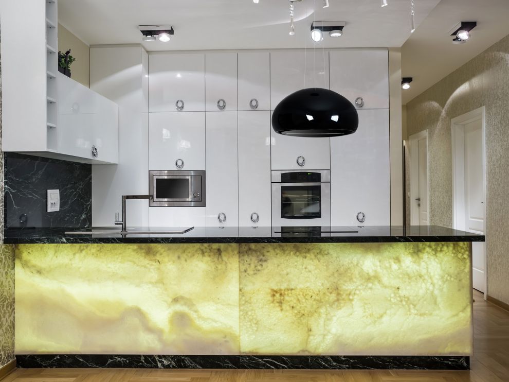 Hota insula Ceramic Black - Negru lucios - fotografie de produs 13