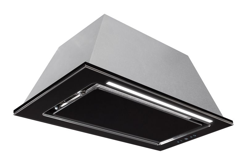 Hota Incorporabile Lando Glass Black - Negru - fotografie de produs 5