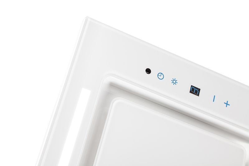 Hota Incorporabile Lando Glass White - Alb - fotografie de produs 3