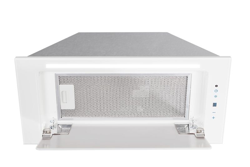 Hota Incorporabile Lando Glass White - Alb - fotografie de produs 4