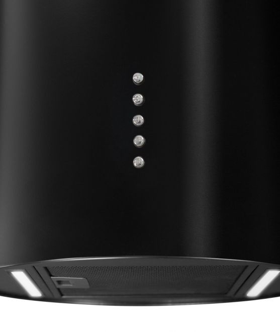 Hota insula Cylindro Eco 2STRIPS Black Matt - Negru Mat - fotografie de produs 5