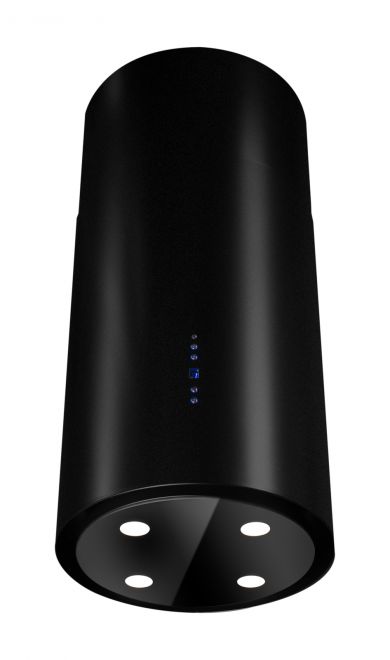 Hota insula Tubo Black Matt - Negru Mat - fotografie de produs 6