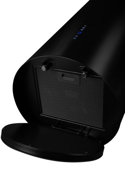 Hota insula Tubo Black Matt - Negru Mat - fotografie de produs 12