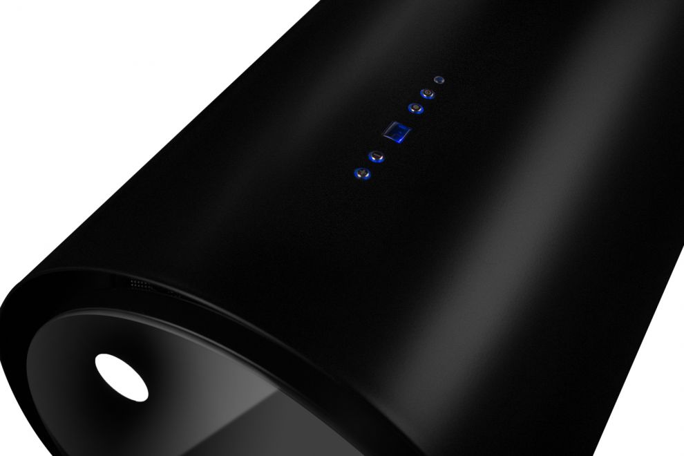 Hota insula Tubo Black Matt - Negru Mat - fotografie de produs 13