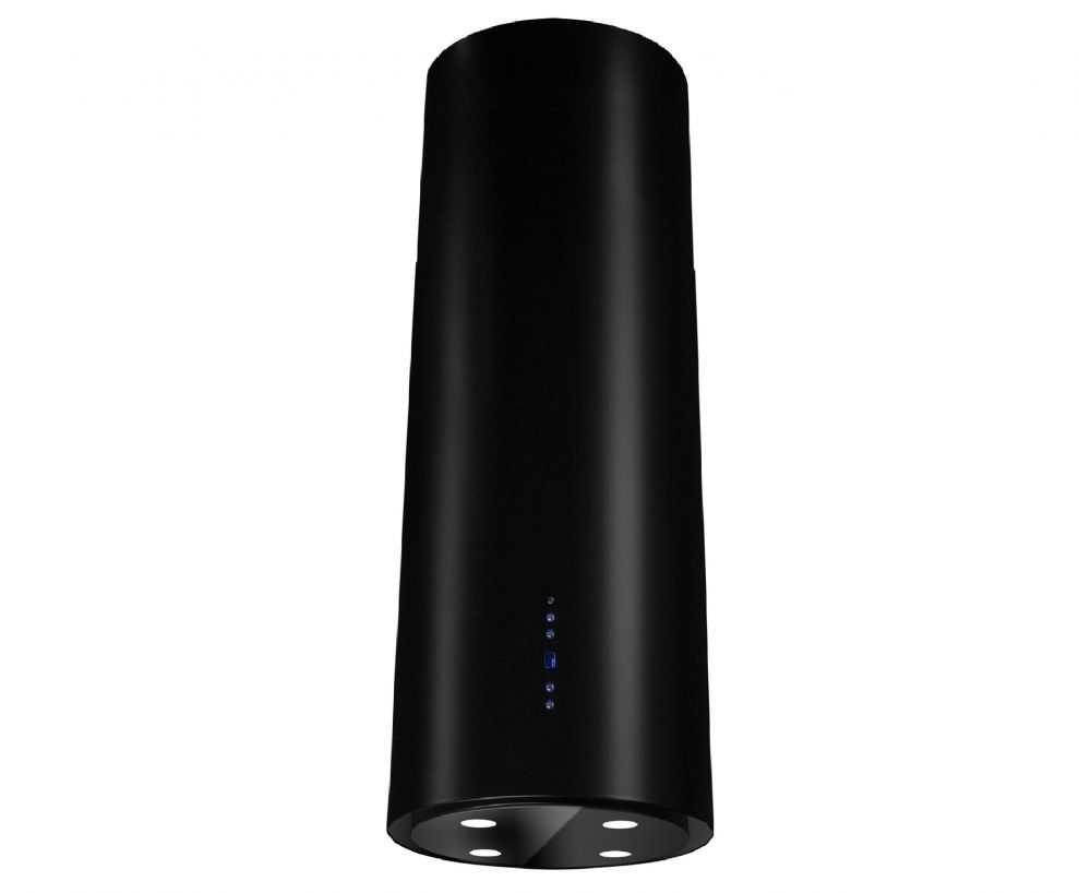 Hota insula Tubo Black Matt - Negru Mat - fotografie de produs