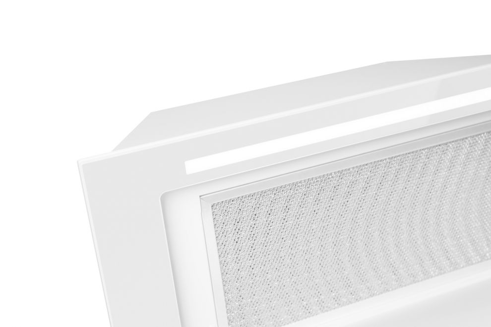 Hota Incorporabile Lando Glass 2STRIPS White - Alb - fotografie de produs 5