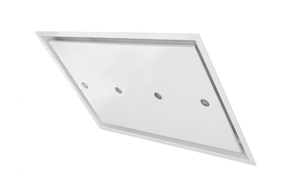 Hota De tavan Planet Super Slim White - Alb - fotografie de produs 12