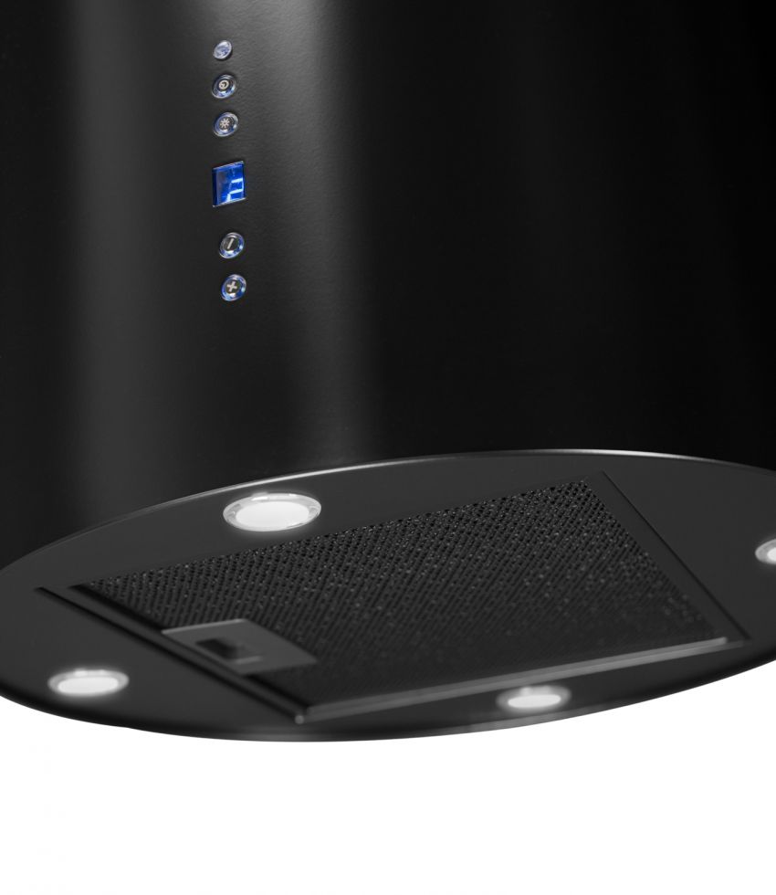 Cylindro 4LED Black Matt