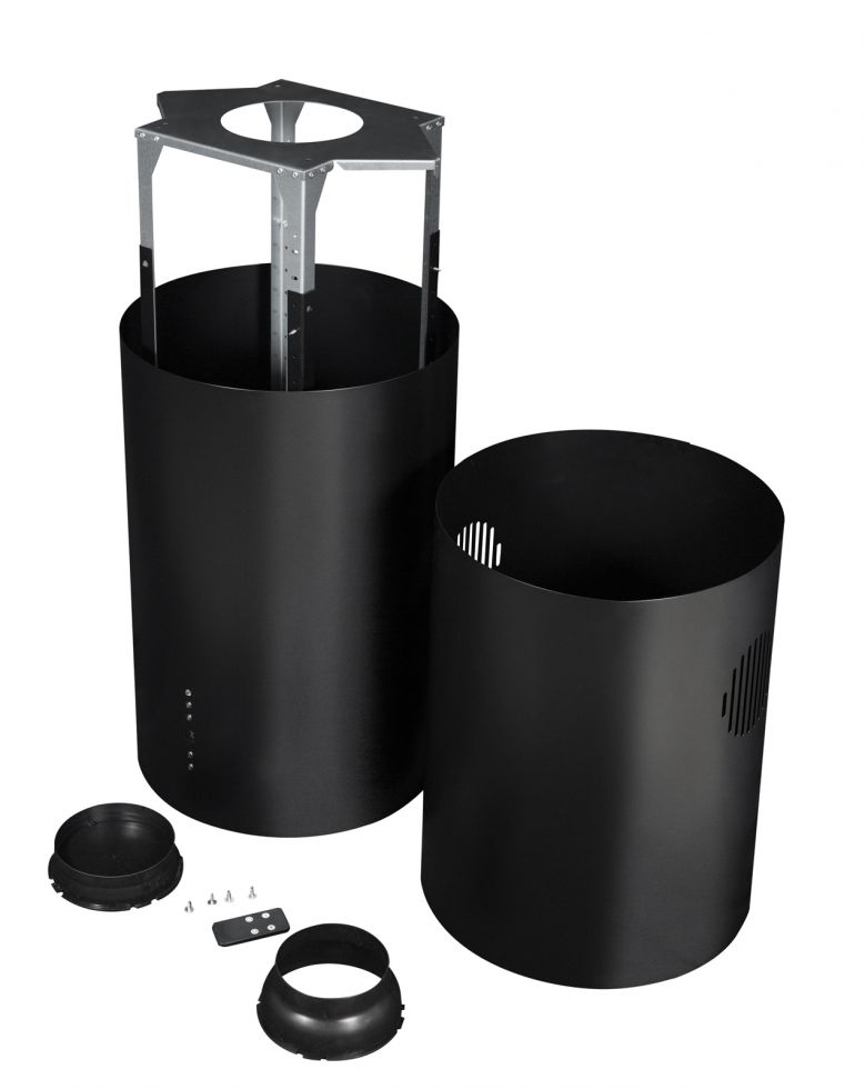 Cylindro 4LED Black Matt