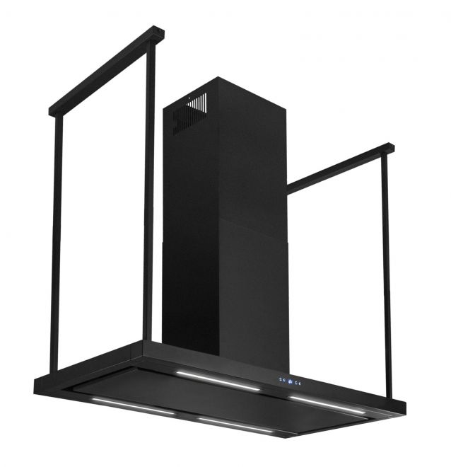 Hota insula Centropolis Black Matt - Negru Mat - fotografie de produs 4