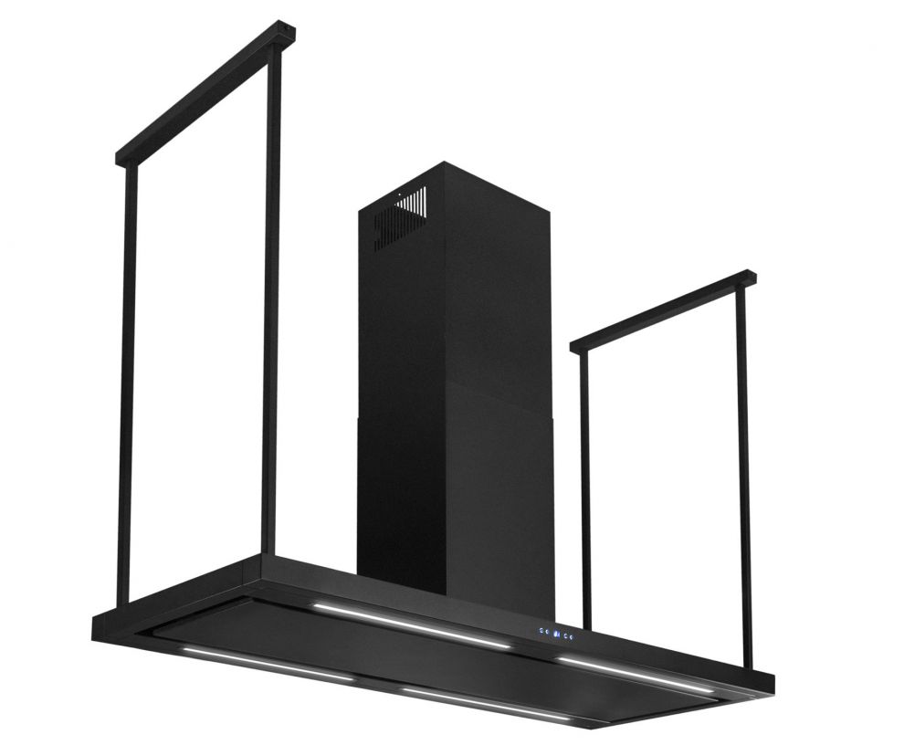 Hota insula Centropolis Black Matt - Negru Mat - fotografie de produs 3