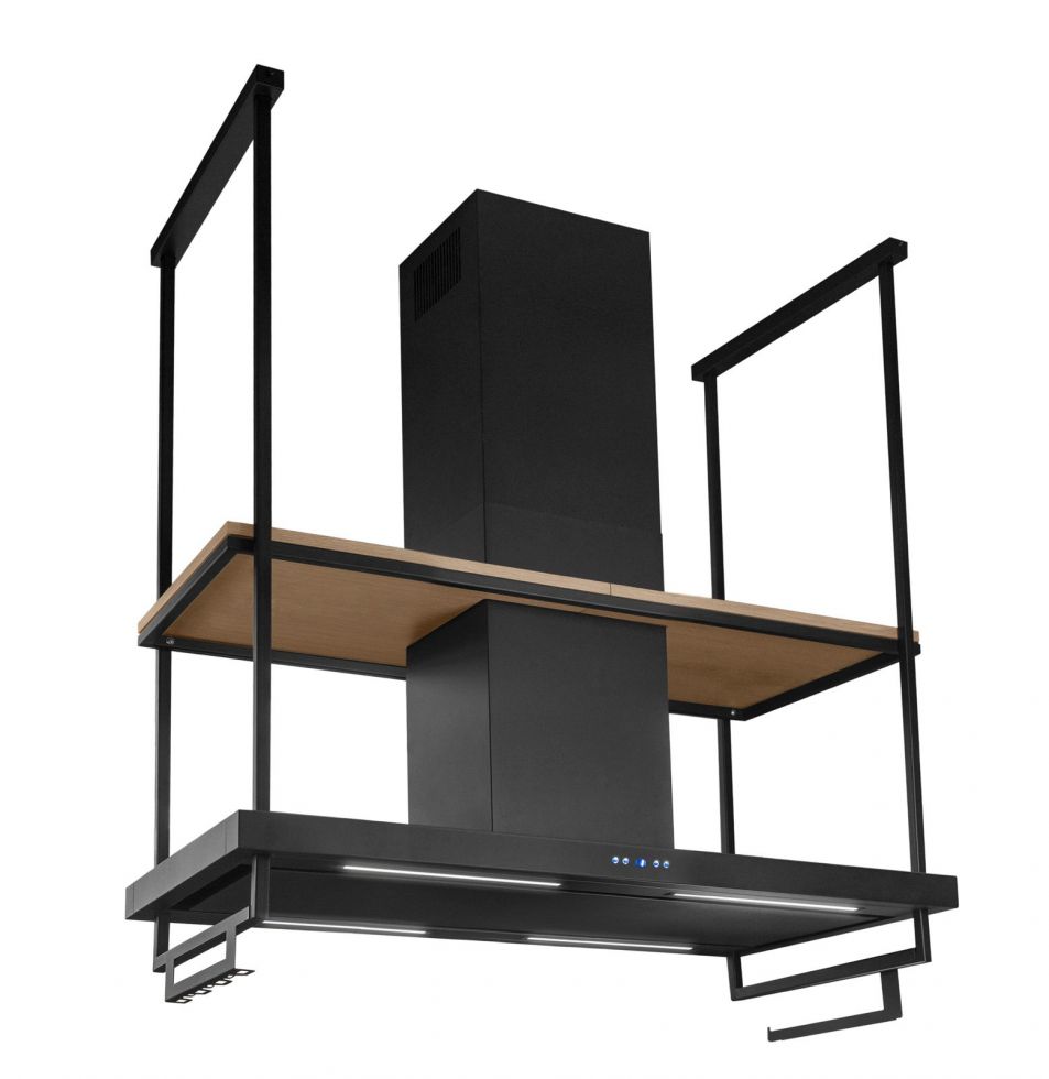 Centropolis Premium Wood Black Matt