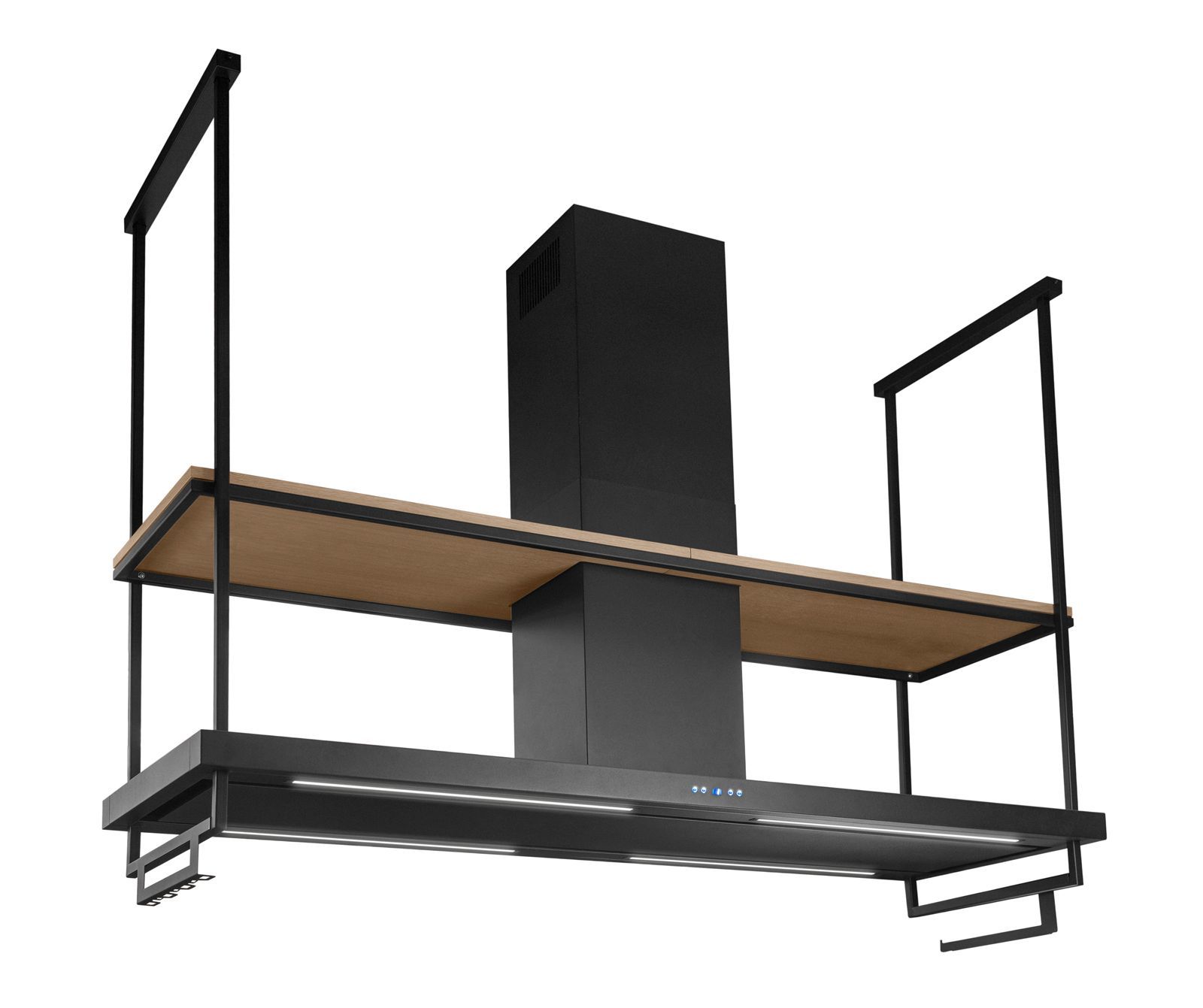 Centropolis Premium Wood Black Matt