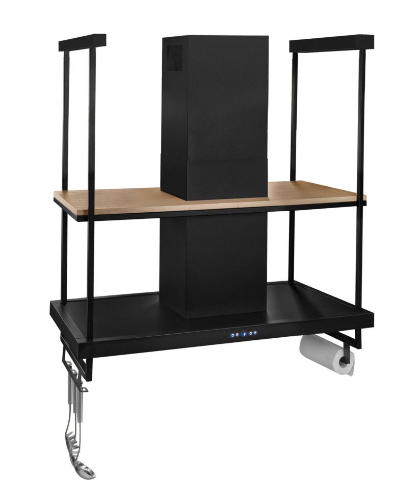 Centropolis Premium Wood Black Matt