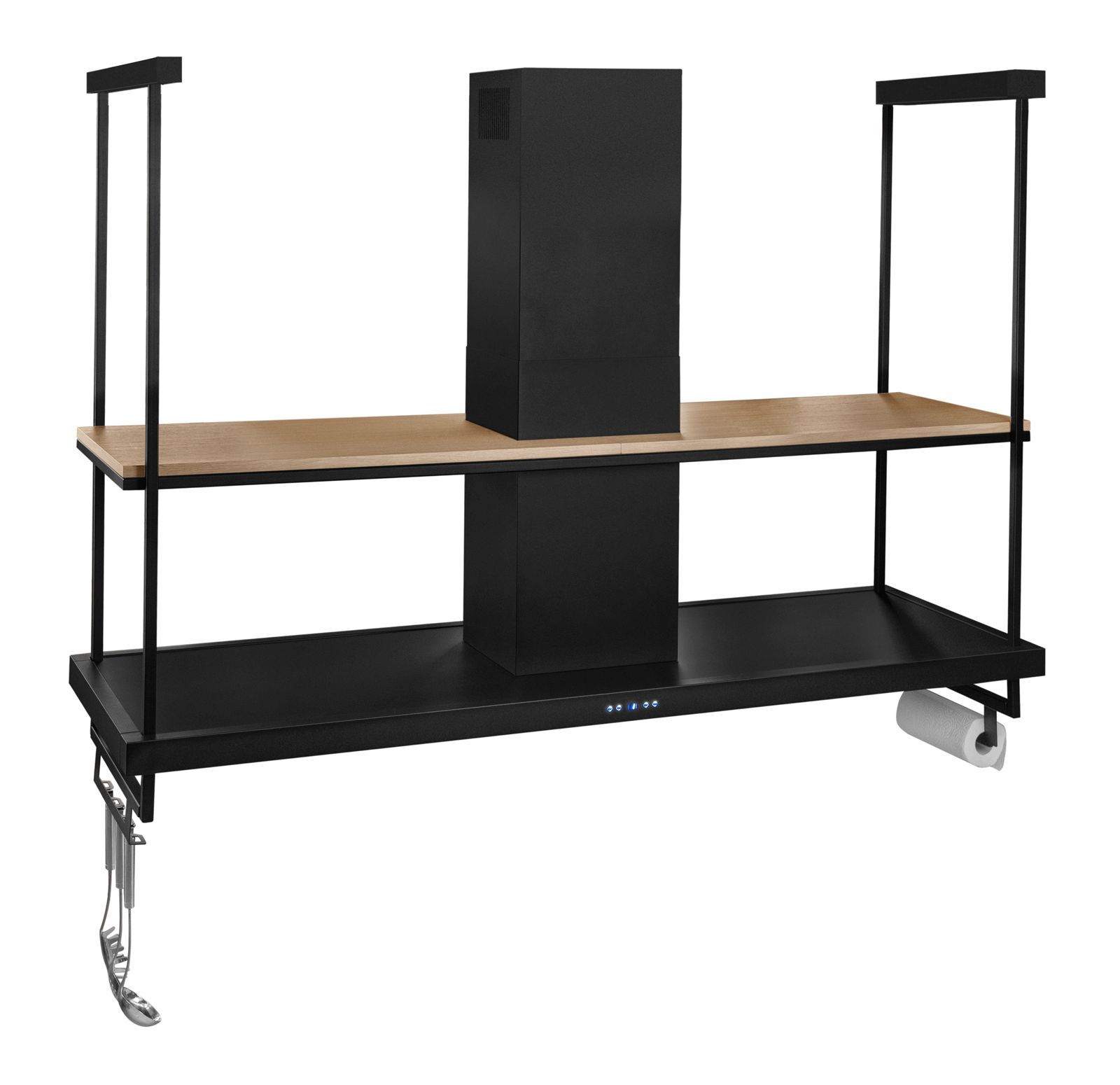 Centropolis Premium Wood Black Matt