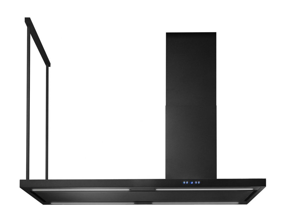 Hota insula Metropolis Black Matt - Negru Mat - fotografie de produs 11