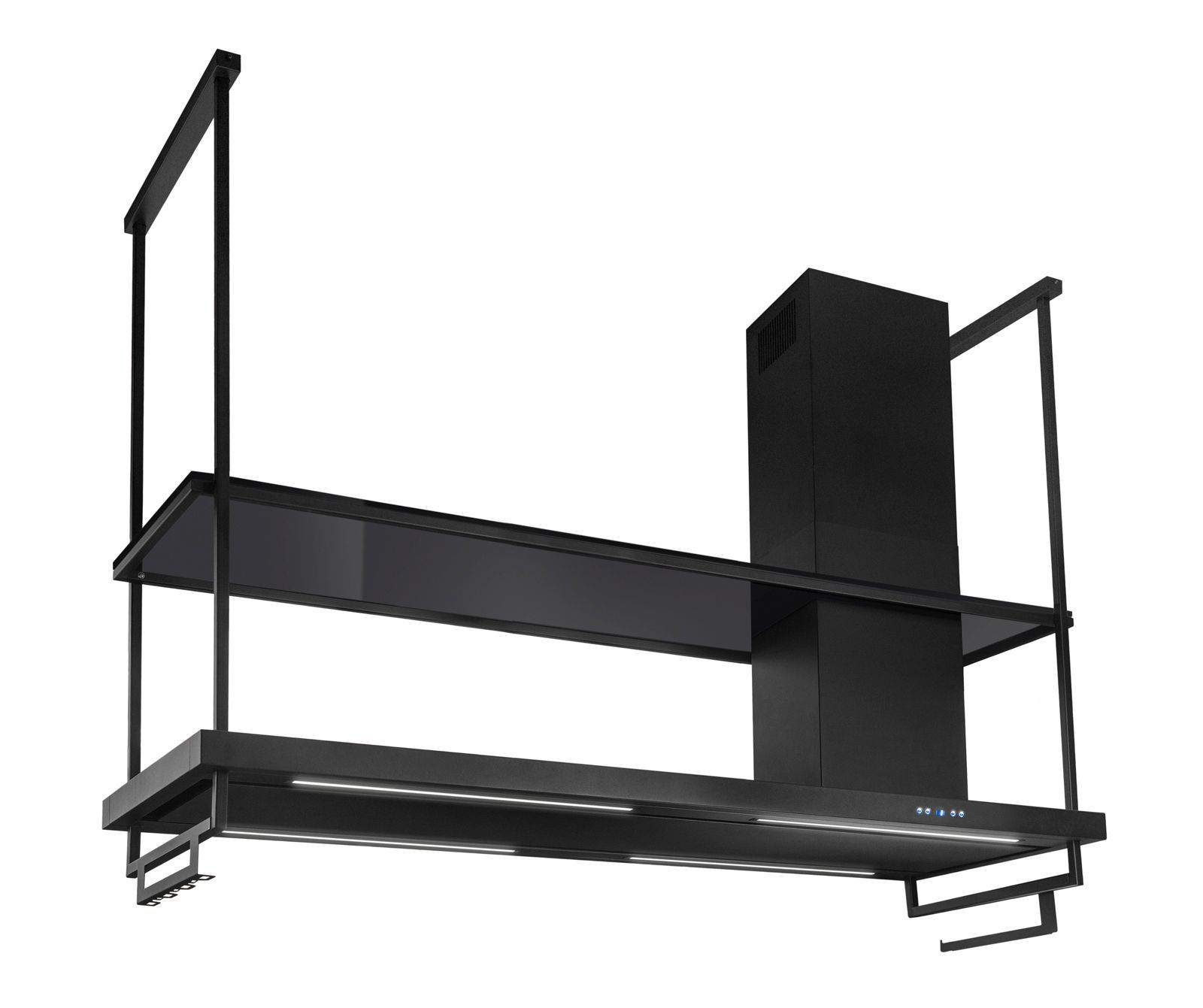 Metropolis Premium Glass Black Matt