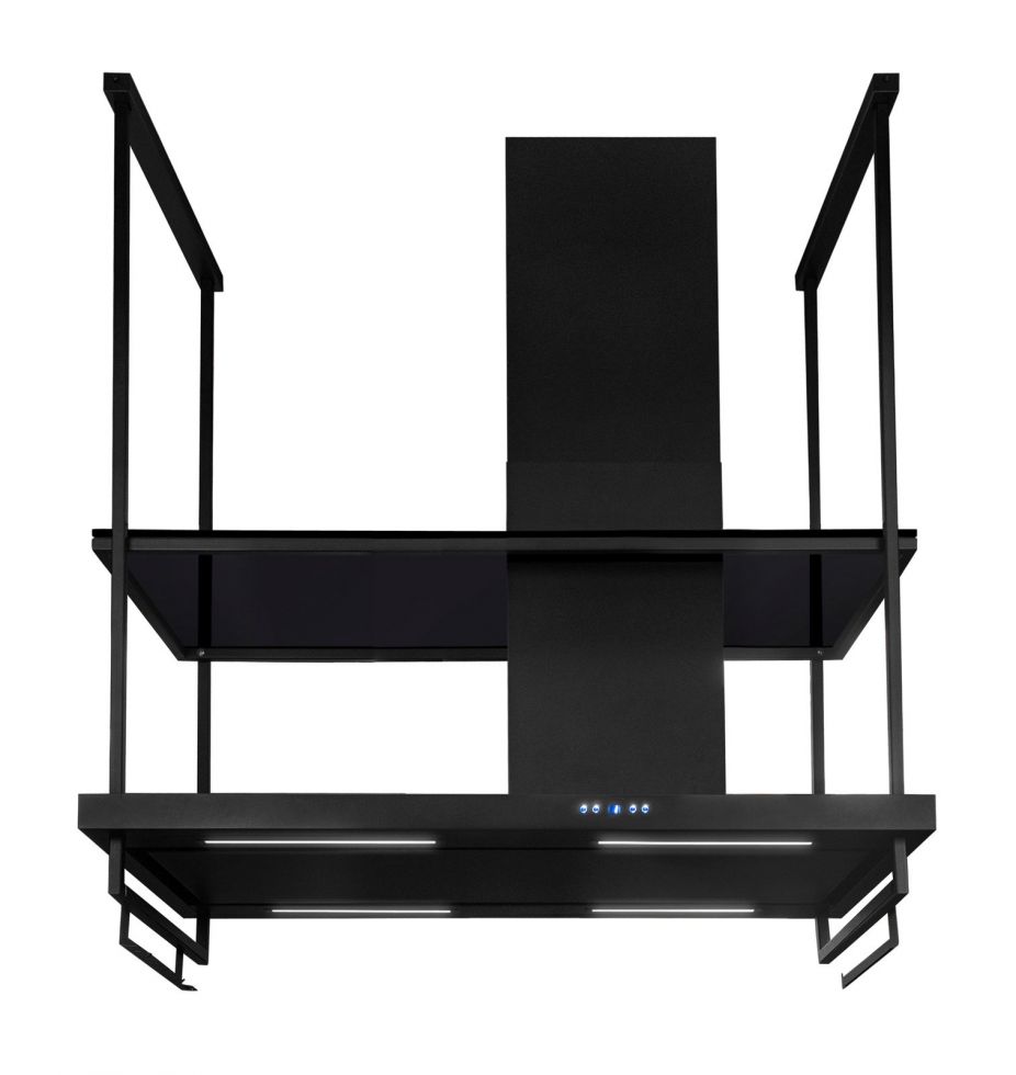 Metropolis Premium Glass Black Matt