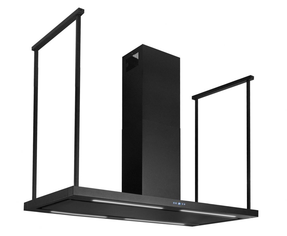 Hota insula Centropolis Black Matt - Negru Mat - fotografie de produs