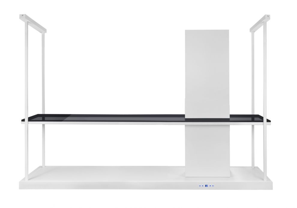 Hota insula Metropolis Elite Glass White Matt - Alb Mat - fotografie de produs 18