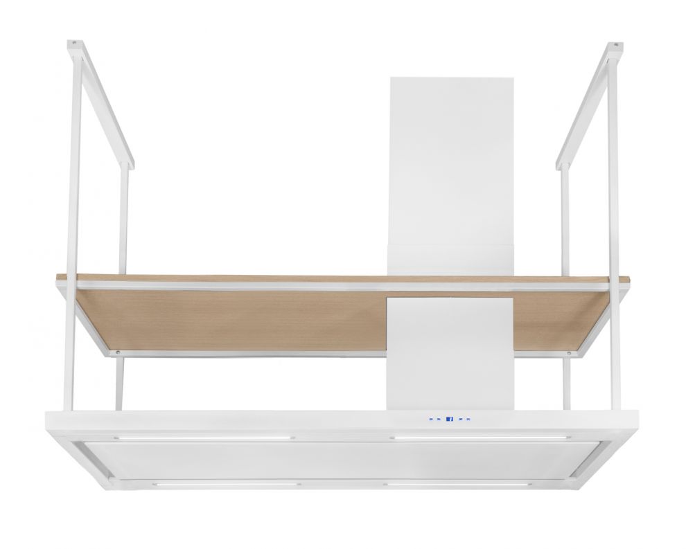 Hota insula Metropolis Elite Wood White Matt - Alb Mat - fotografie de produs 13