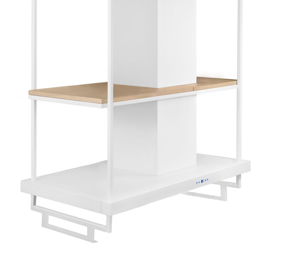 Hota insula Metropolis Premium Wood White Matt - Alb Mat - fotografie de produs 17