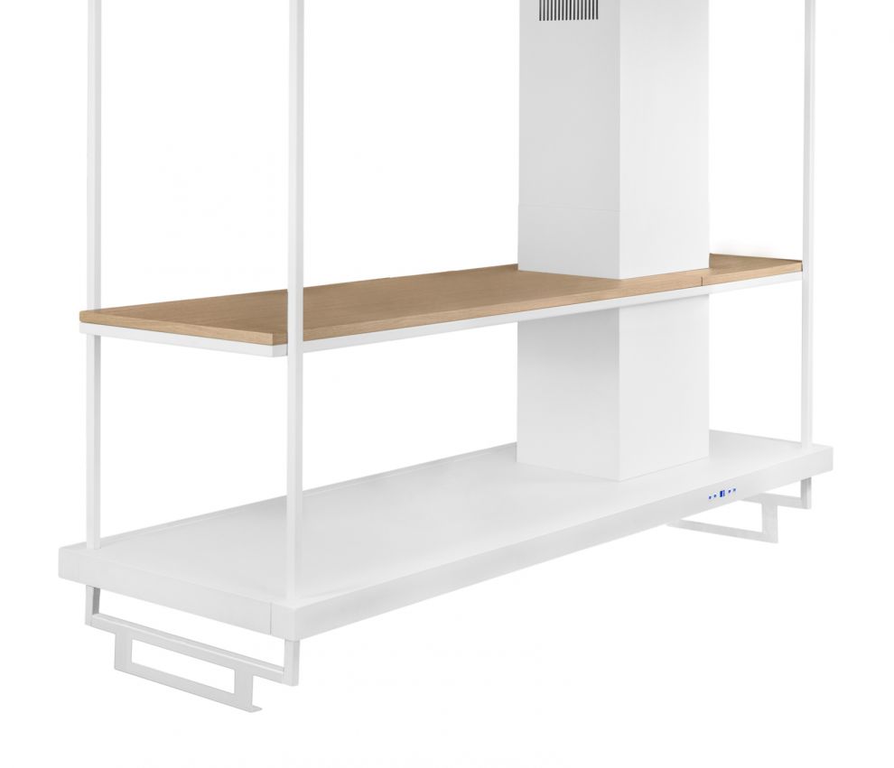 Hota insula Metropolis Premium Wood White Matt - Alb Mat - fotografie de produs 21