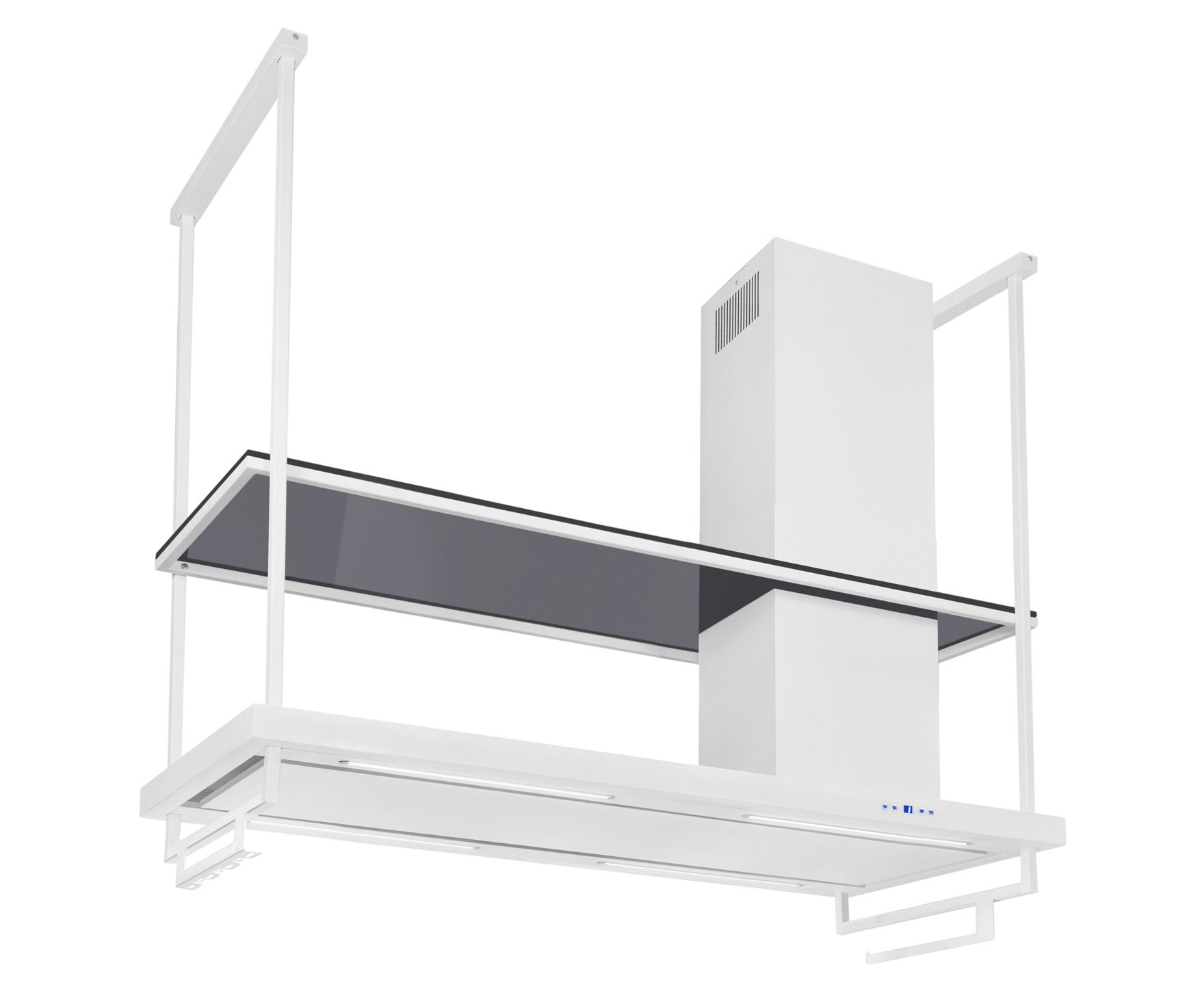 Metropolis Premium Glass White Matt