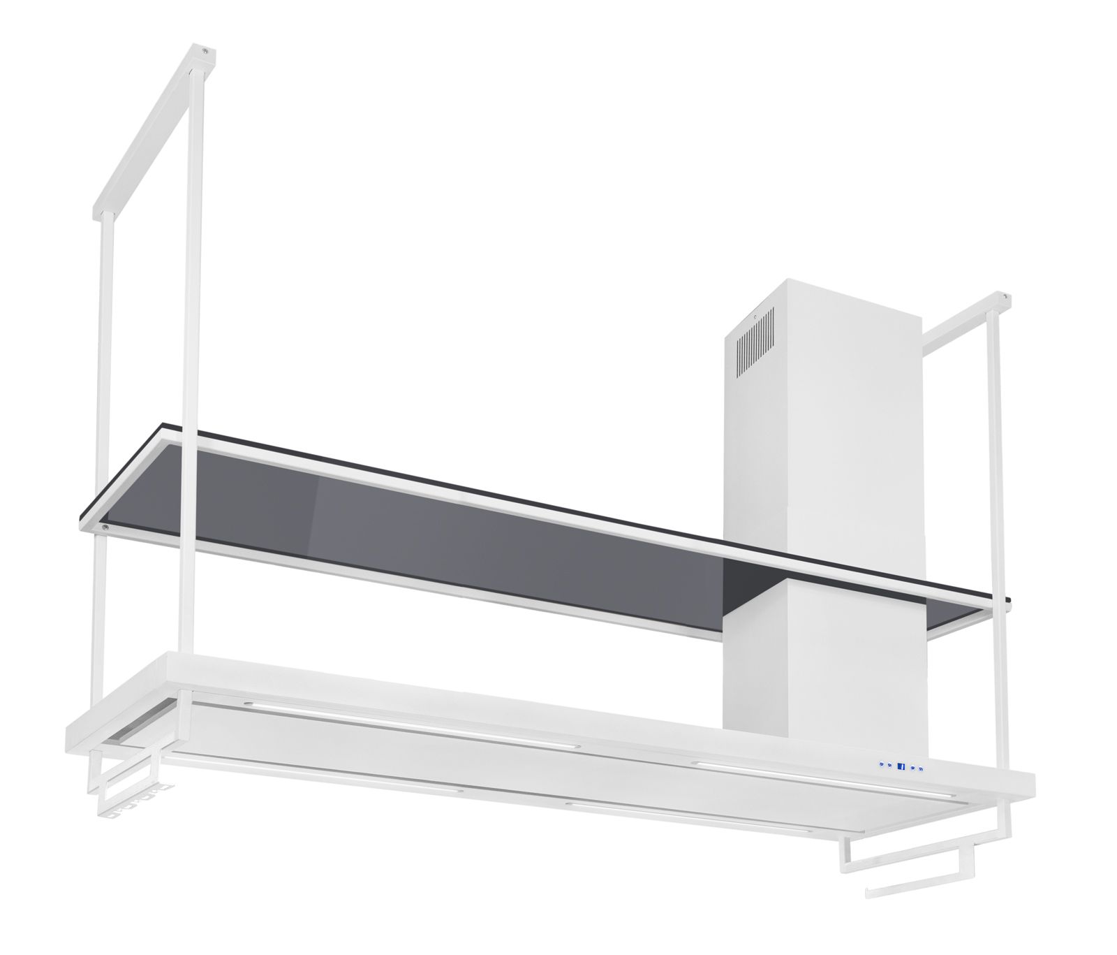 Metropolis Premium Glass White Matt