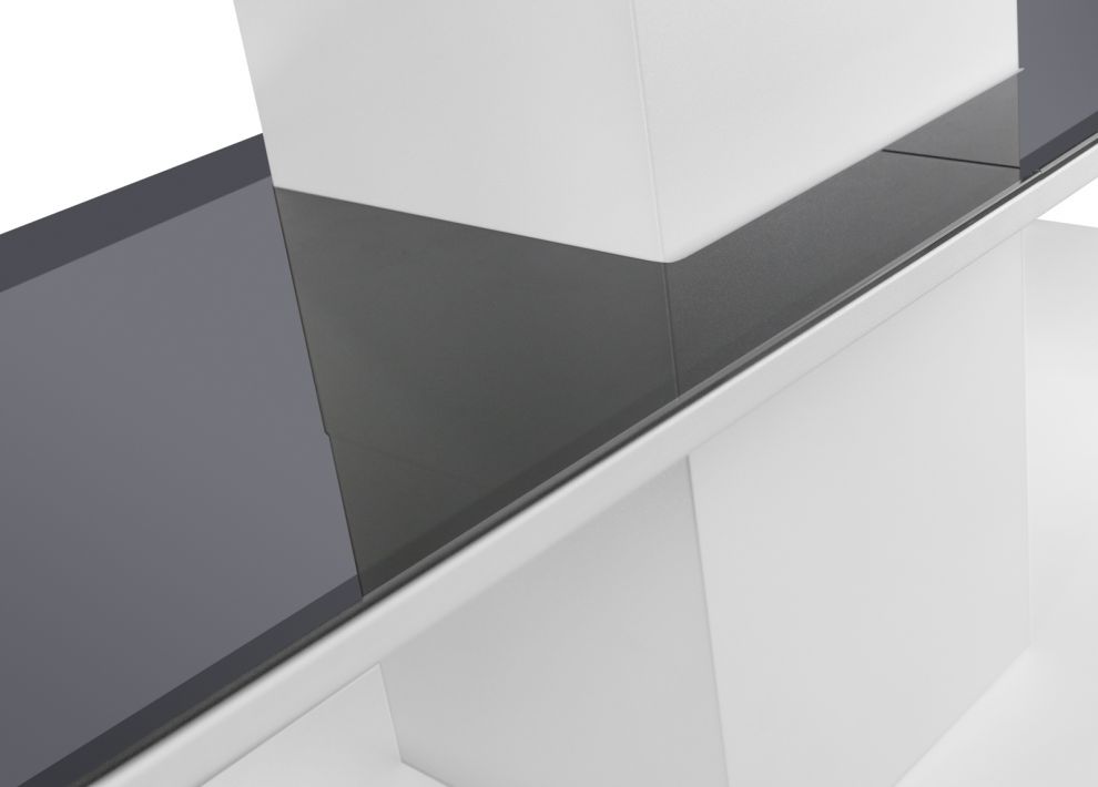 Hota insula Metropolis Premium Glass White Matt - Alb Mat - fotografie de produs 6