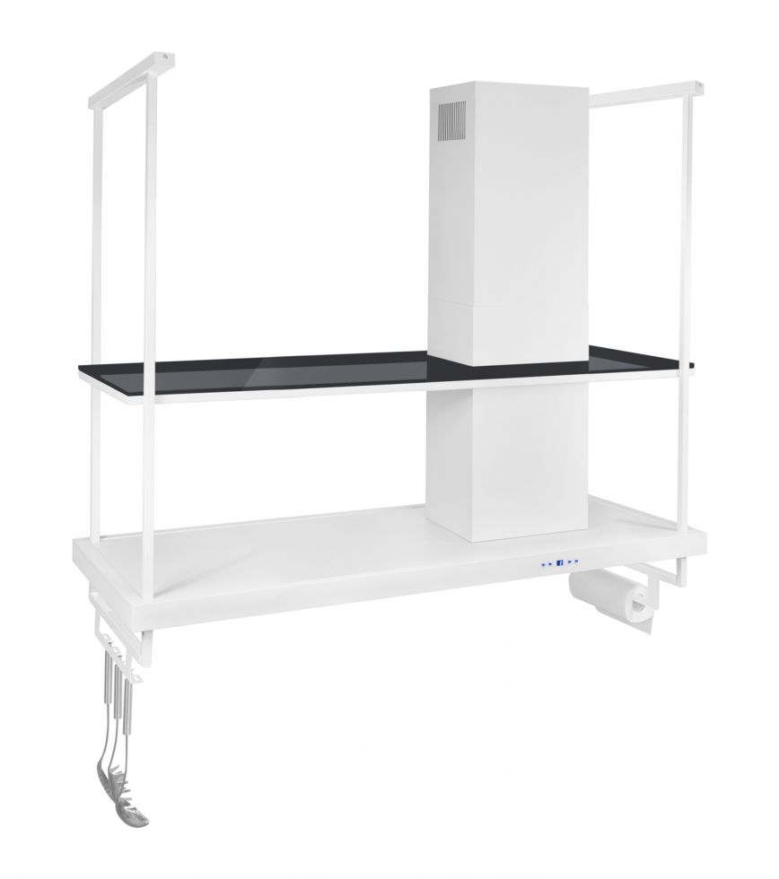 Metropolis Premium Glass White Matt