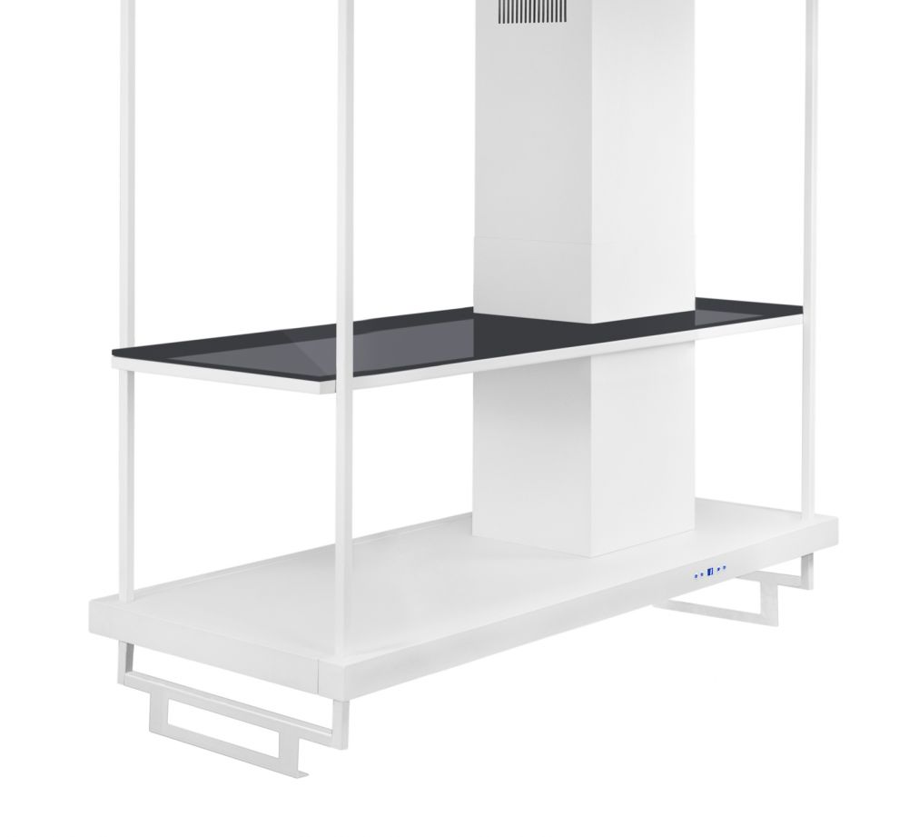 Hota insula Metropolis Premium Glass White Matt - Alb Mat - fotografie de produs 17