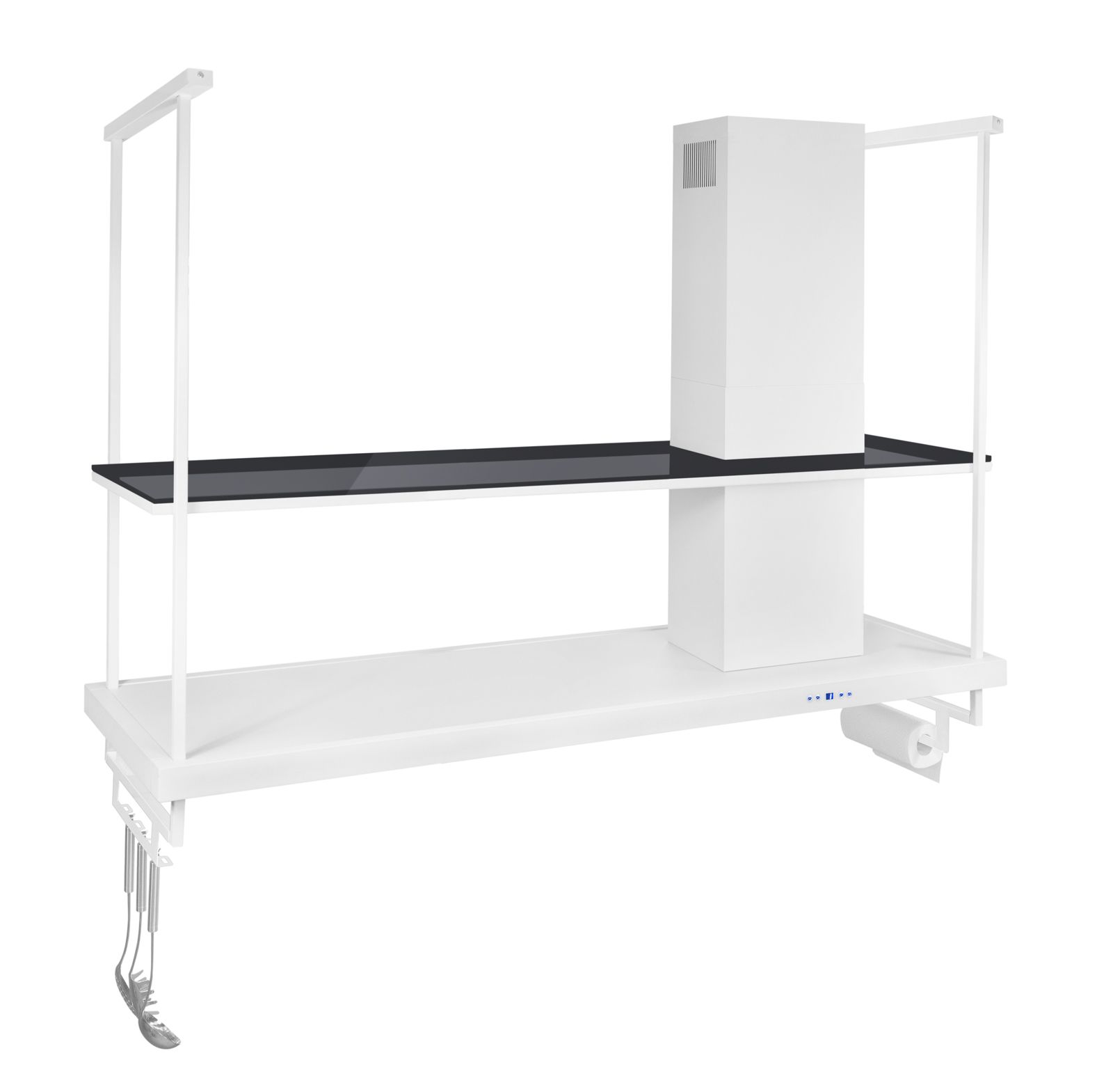 Metropolis Premium Glass White Matt